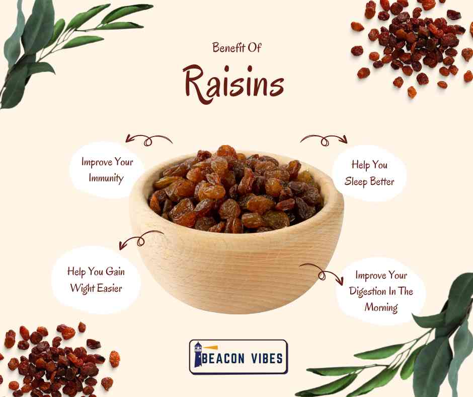 Nutrition Value of Raisins Small in Size Rich in Nutrients
